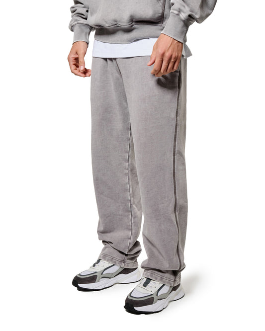 MK Blank Relaxed Open Hem Sweatpant Grey Wash