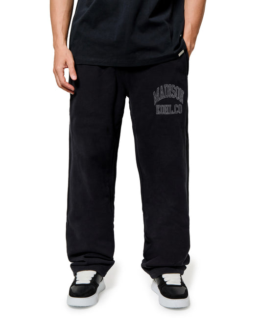 MK 1st Base Relaxed Open Hem Sweatpant Black