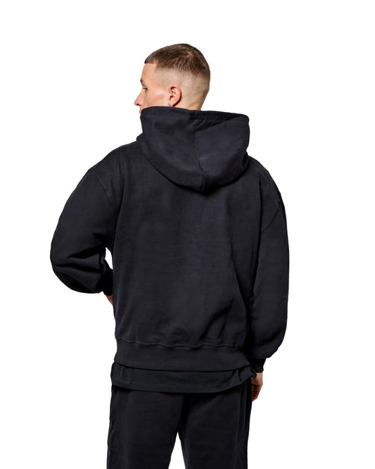 MK Blank Relaxed OTH Hoodie Black