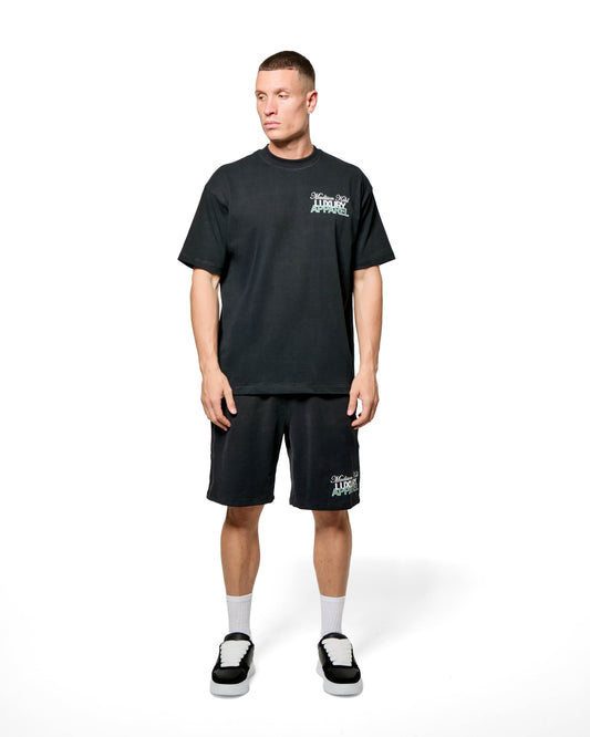 MK Club Relaxed T Shirt  Black