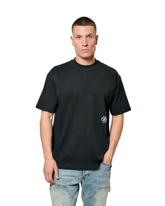 MK Monogram Relaxed T Shirt  Black