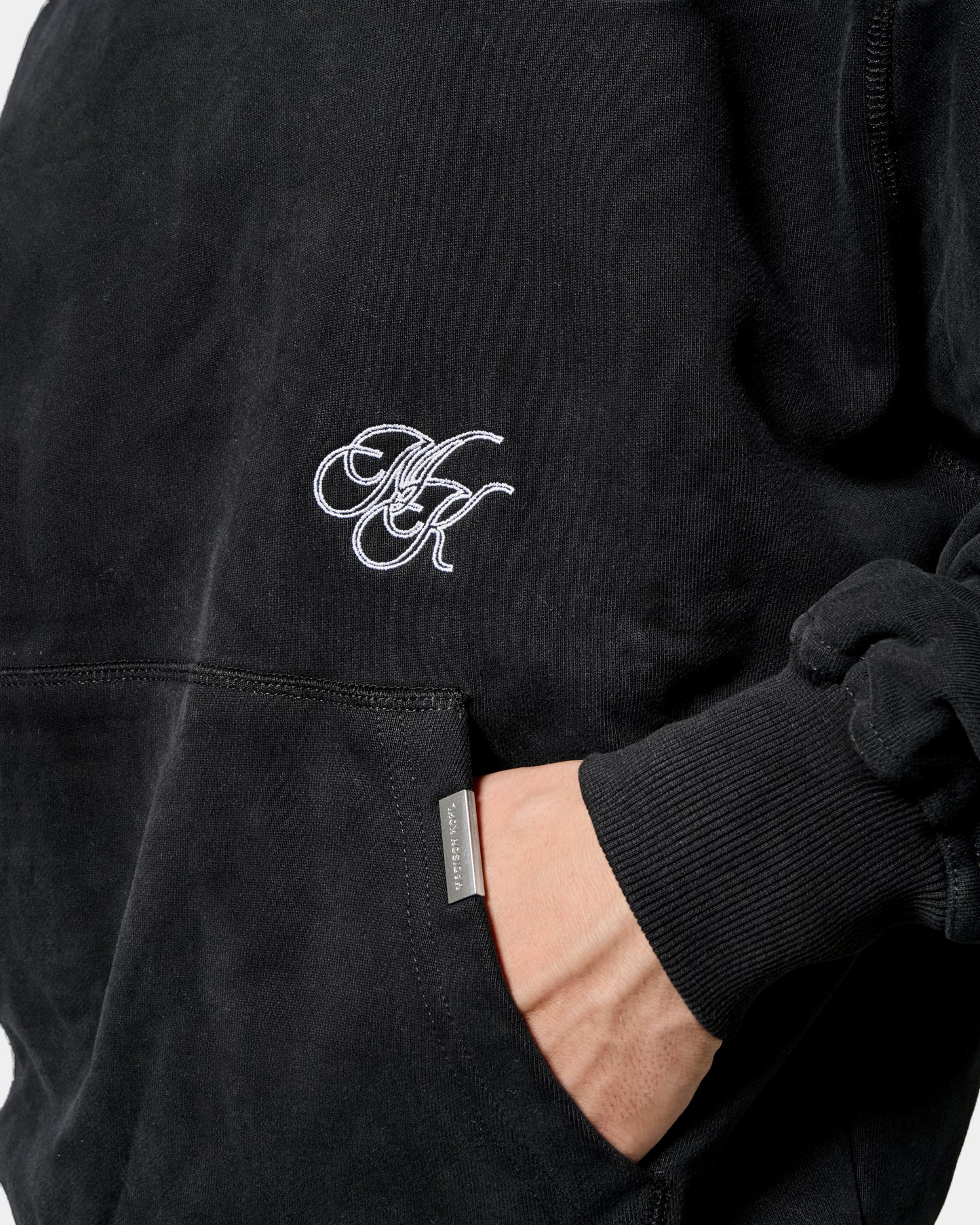 MK Monogram Relaxed OTH Hoodie Black