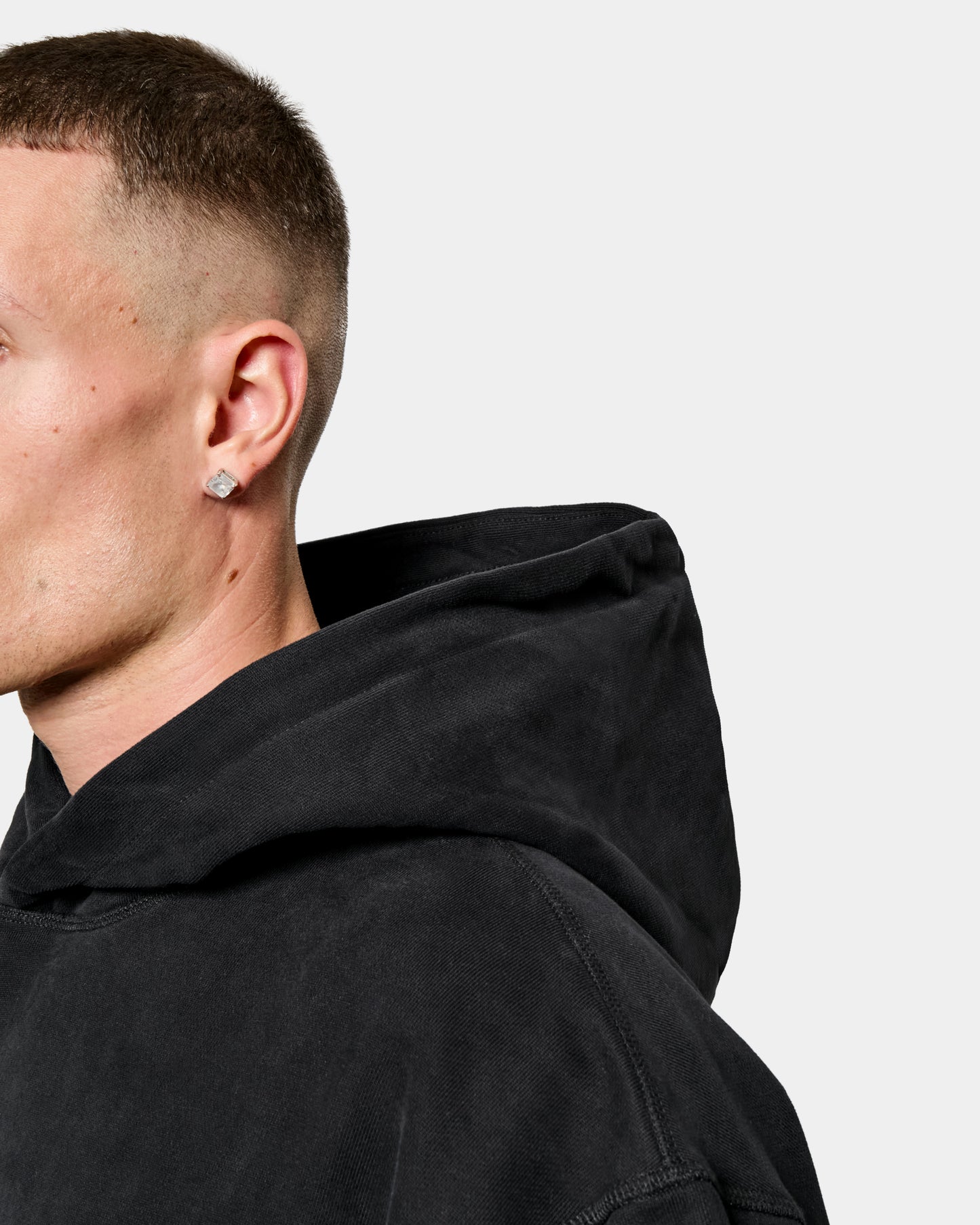 MK Monogram Relaxed OTH Hoodie Black