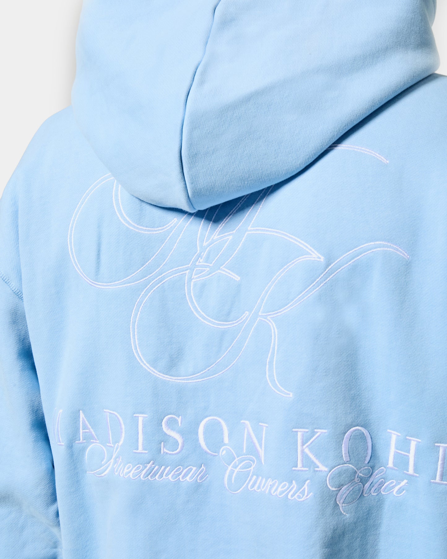 MK Monogram Relaxed OTH Hoodie Placid Blue