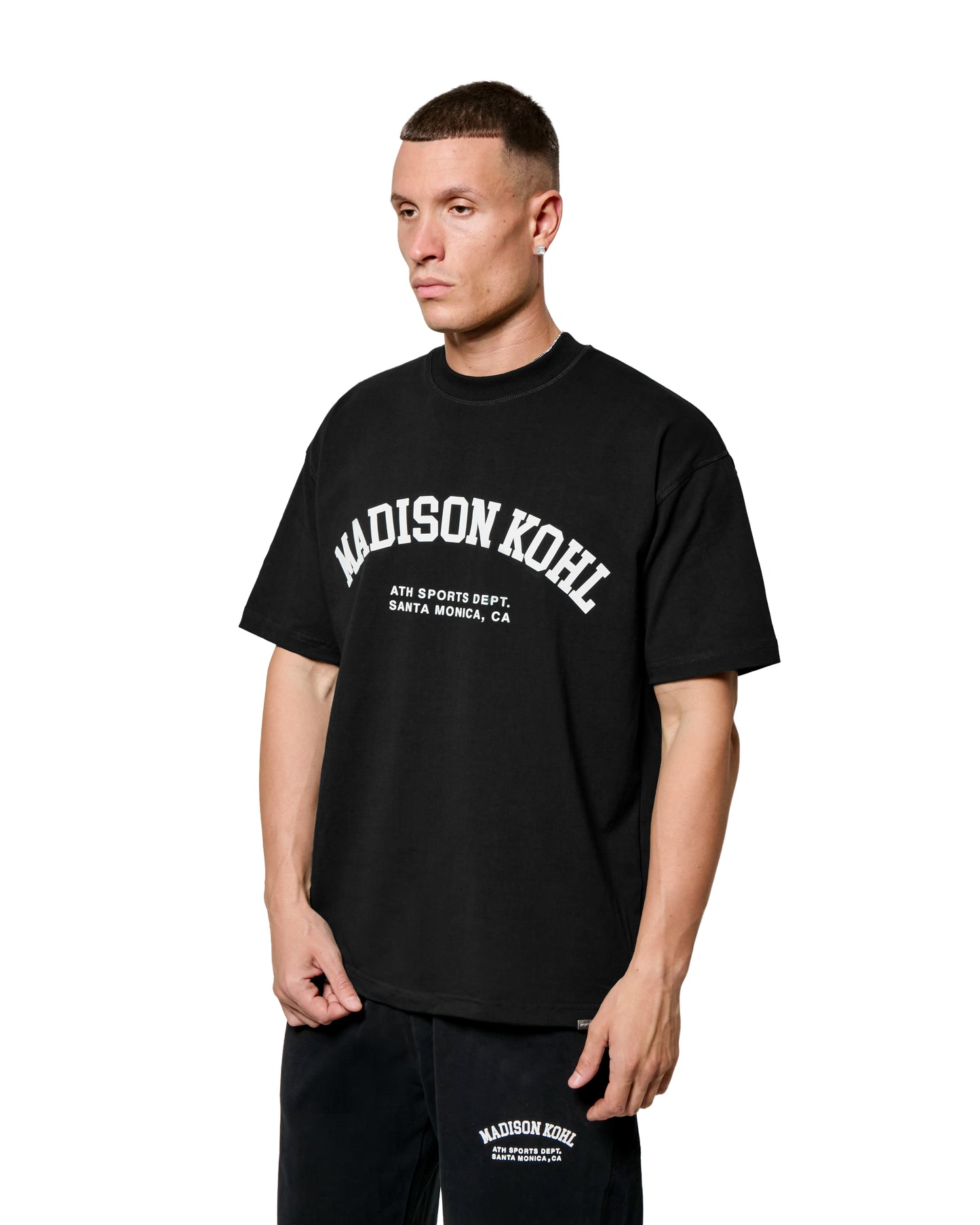 MK Athletics Relaxed T Shirt Black
