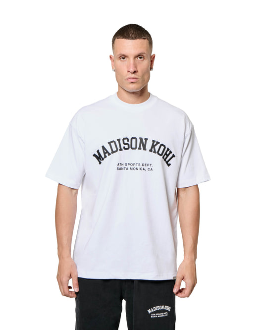 MK Athletics Relaxed T Shirt White