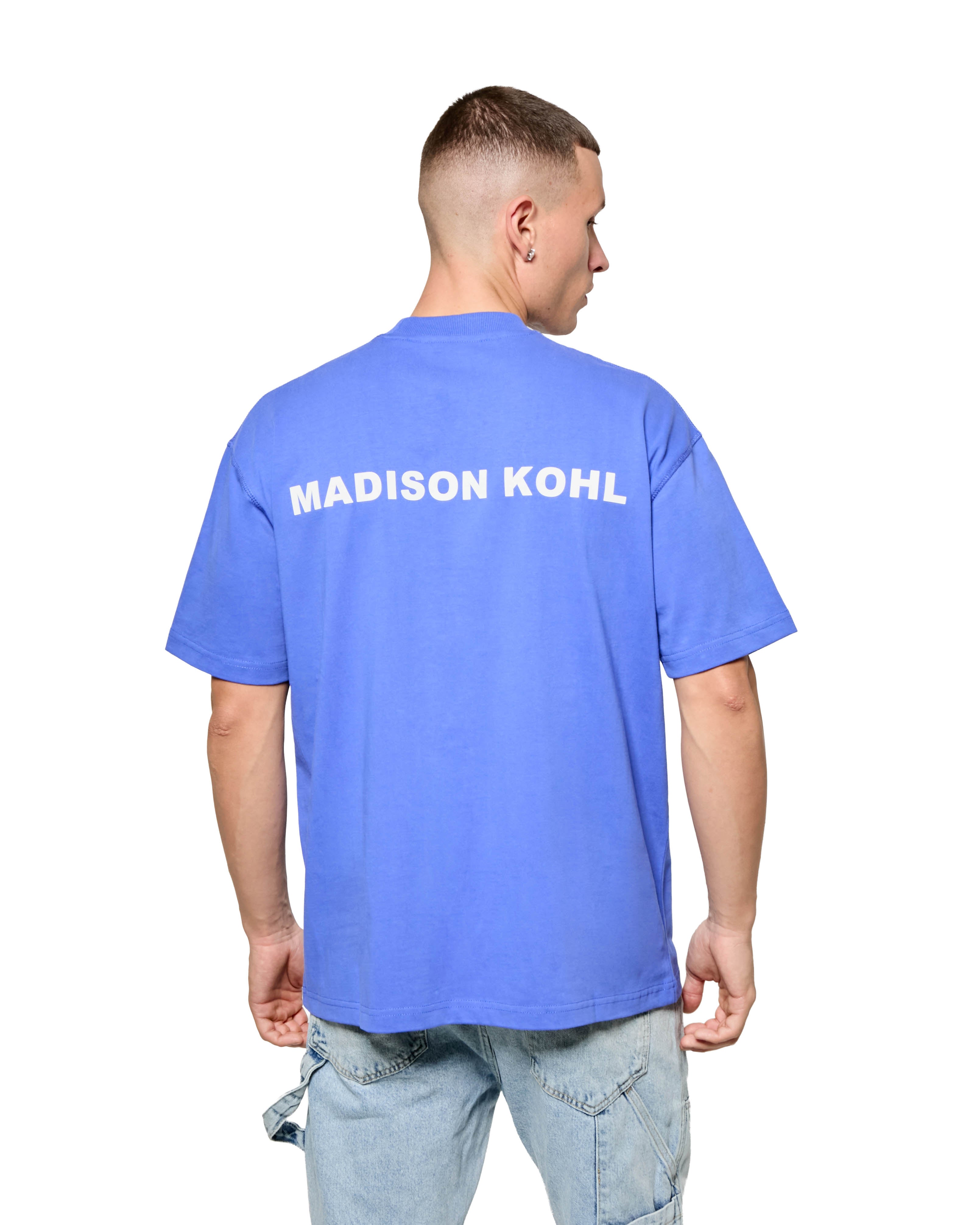 MK Core Relaxed T Shirt Dazzling Blue – Madison Kohl