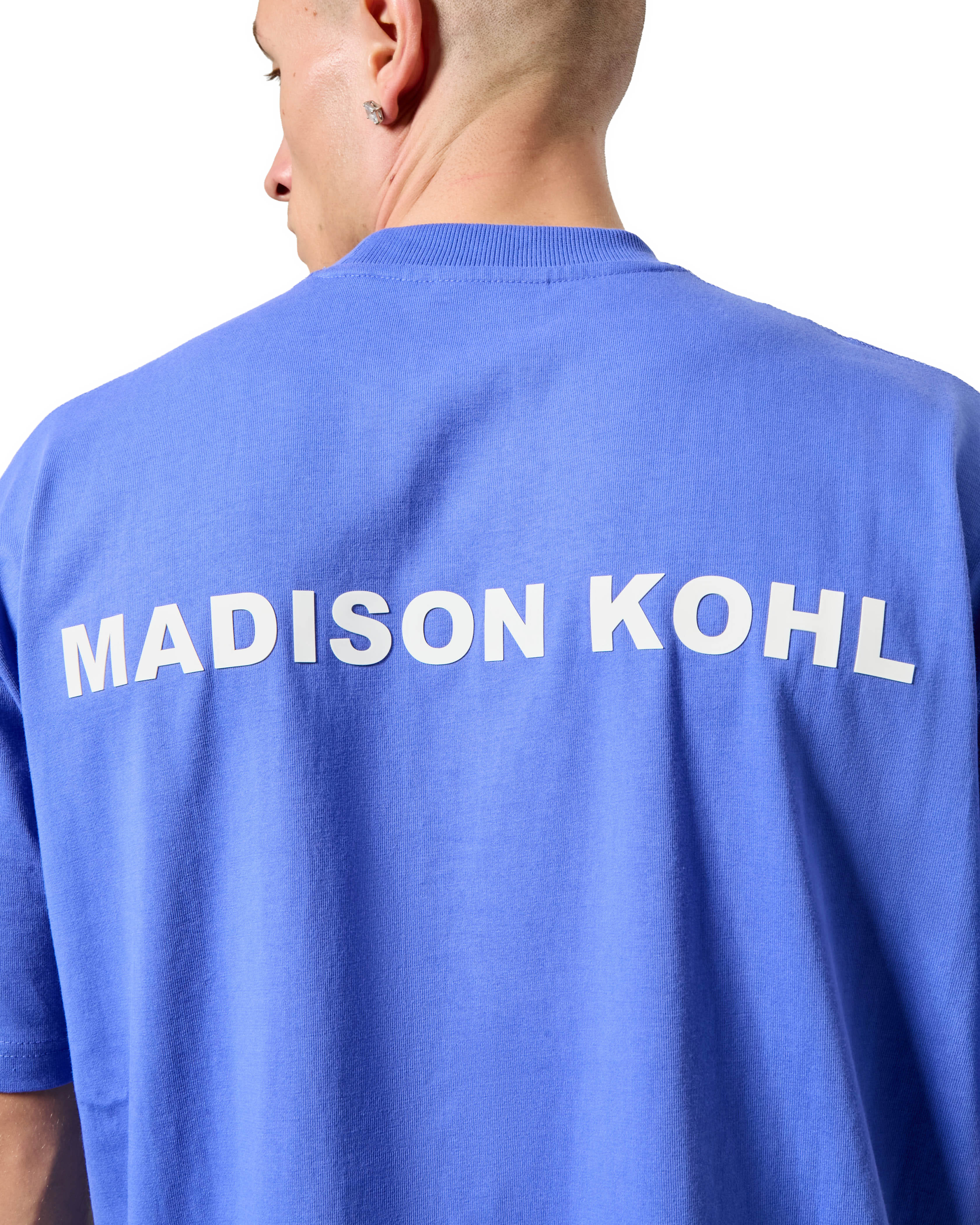 MK Core Relaxed T Shirt Dazzling Blue – Madison Kohl