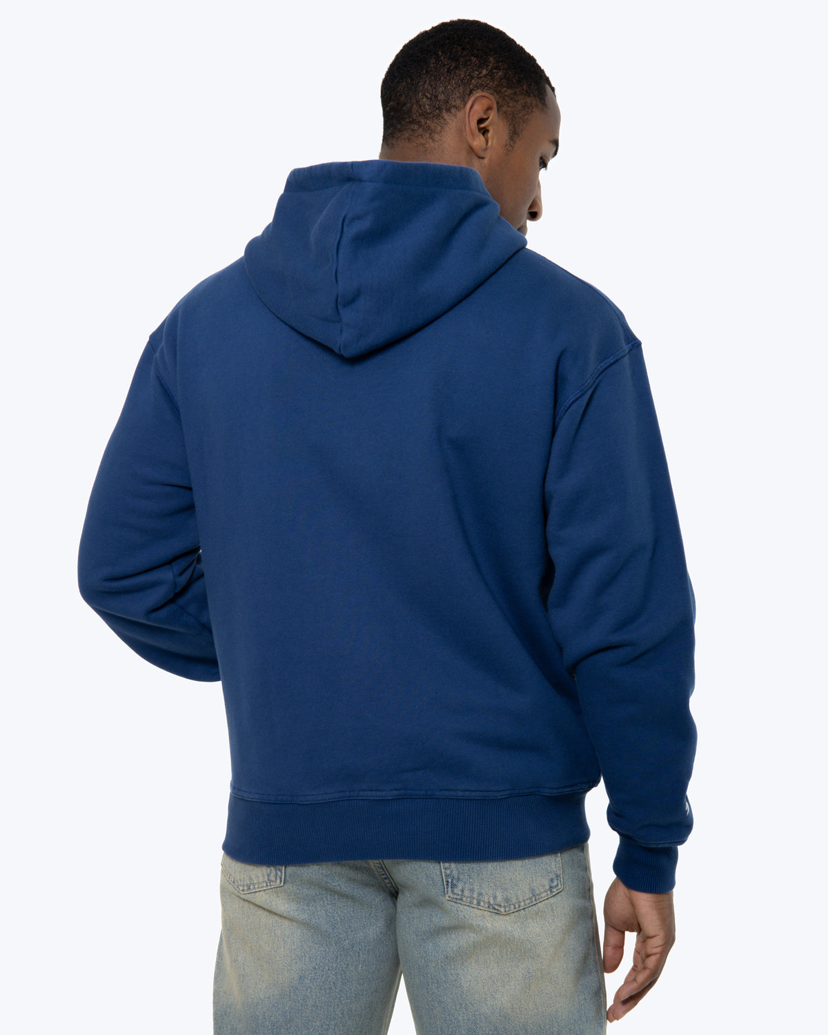 MK Monogram Full Zip Hood Navy
