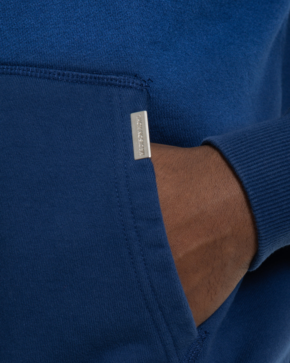 MK Monogram Full Zip Hood Navy
