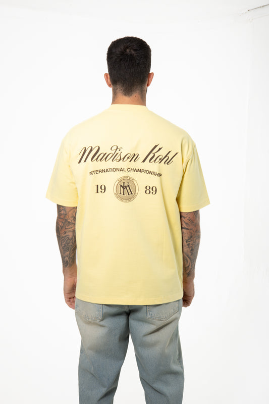 MK International Tee Yellow