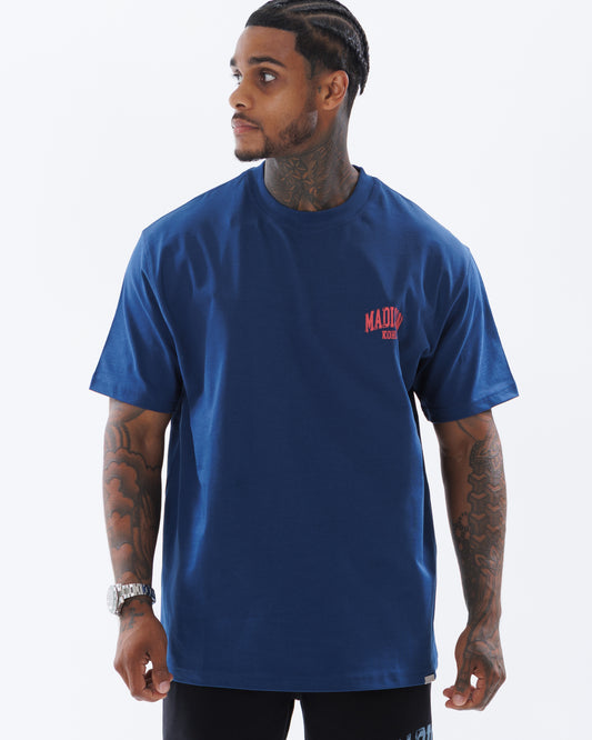MK Archie T-Shirt Navy/Fuchsia