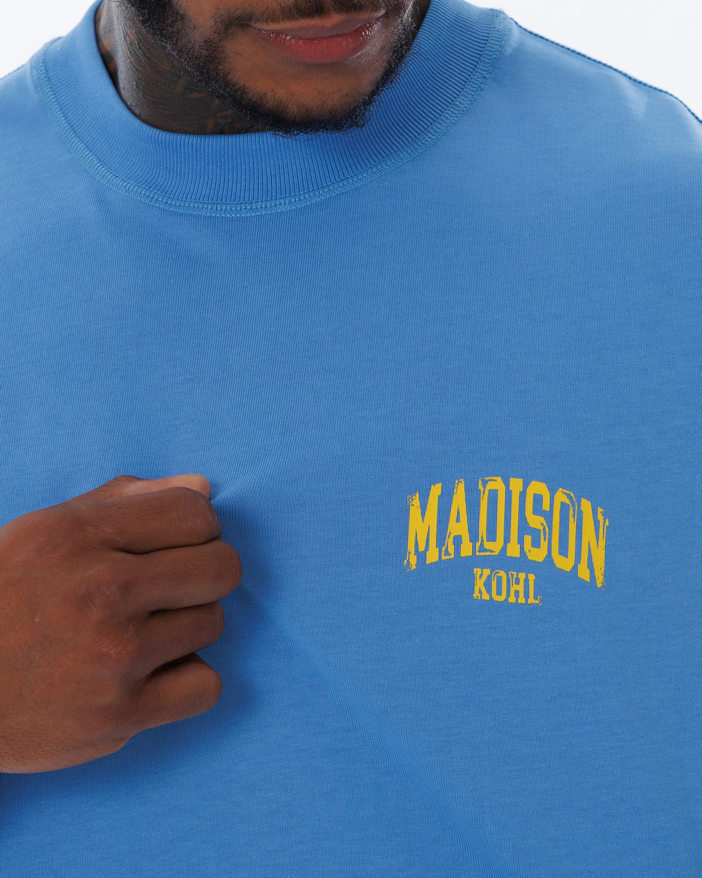 MK Archie T-Shirt Marina/Yellow