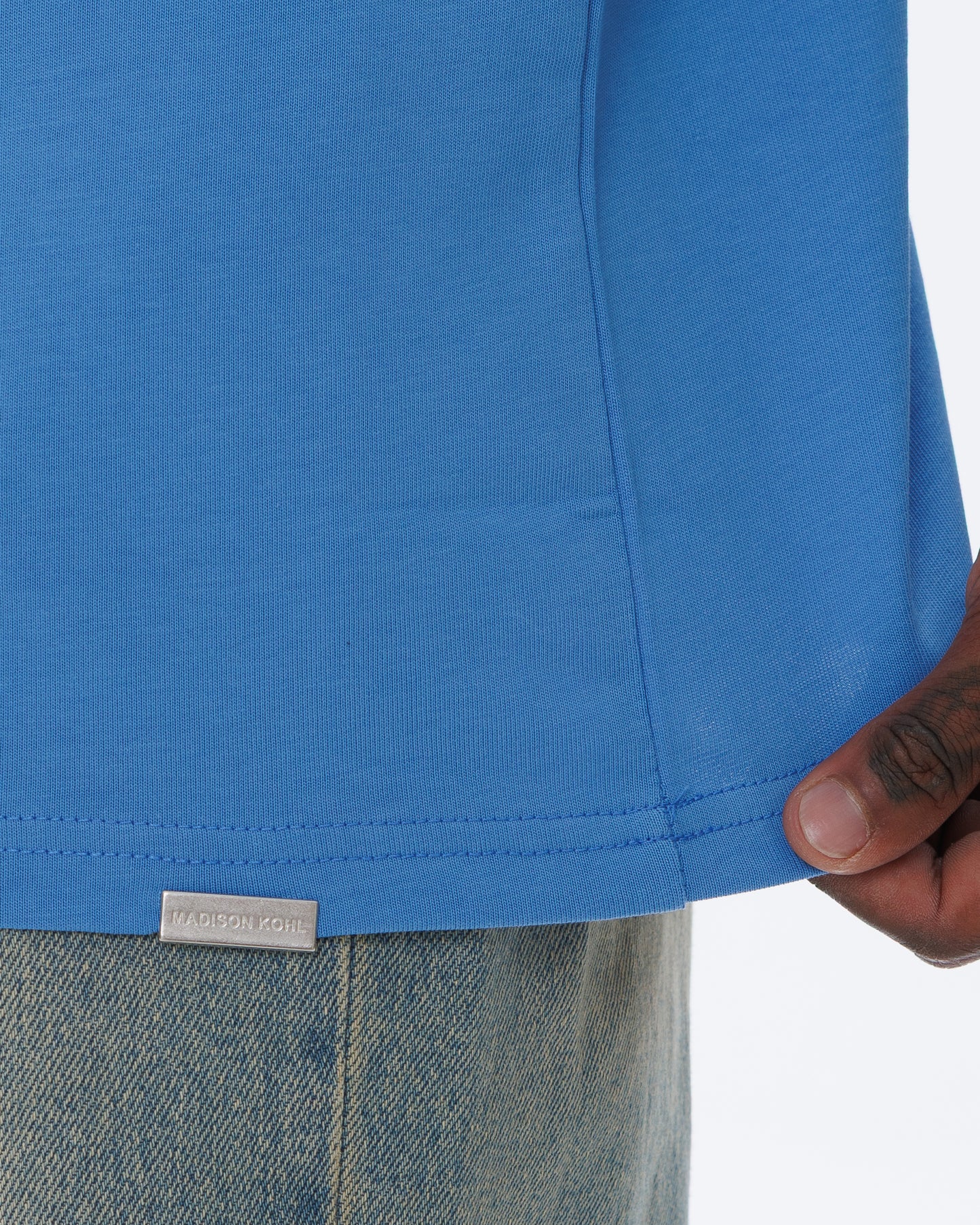 MK Signature T-Shirt Marina Blue/Yellow