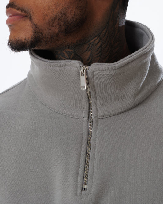 MK Archie Relaxed 1/4 Zip Slate/Marina