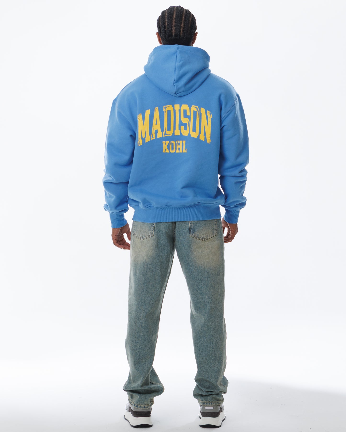 MK Archie Relaxed OTH Hoodie Marina/Yellow