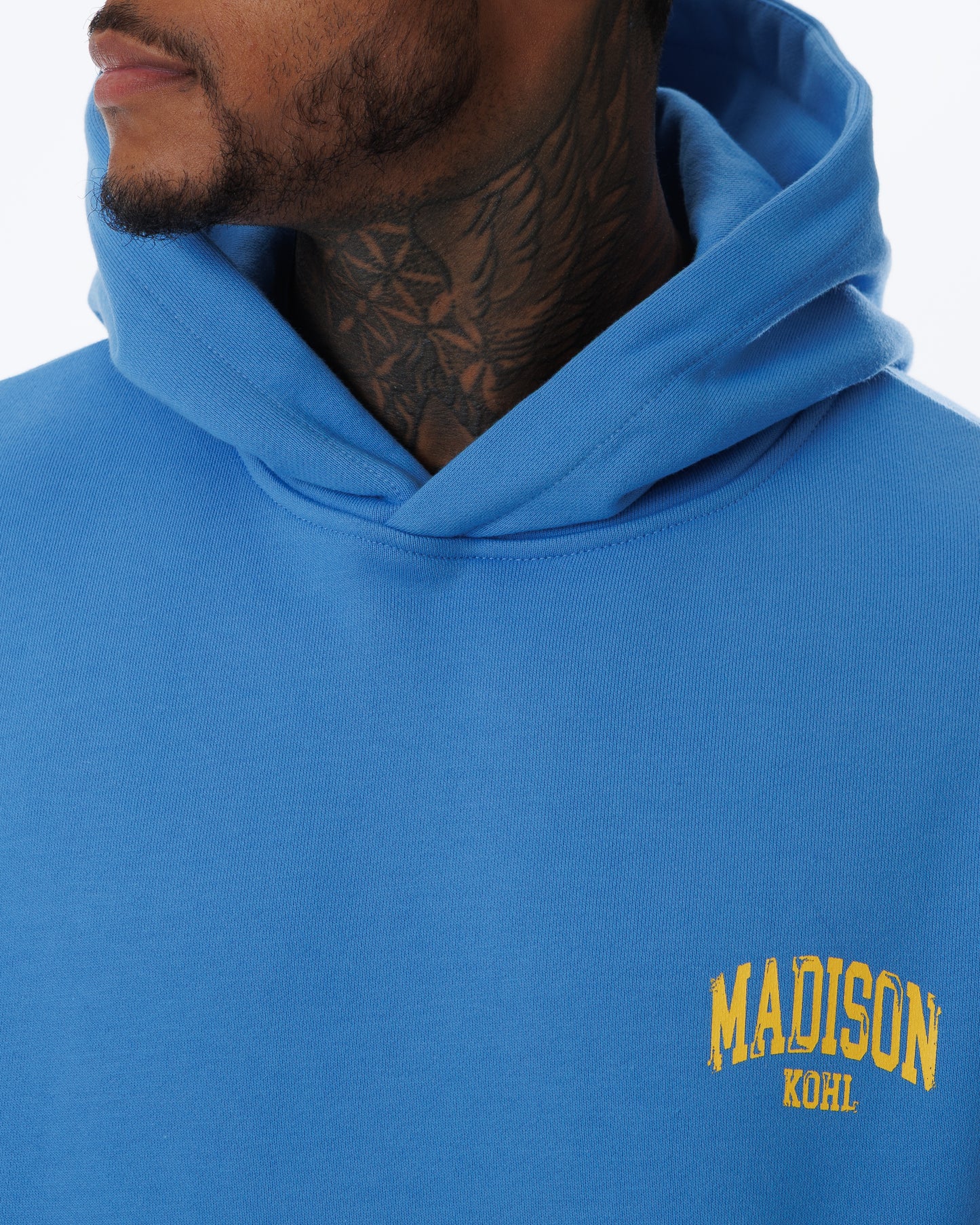 MK Archie Relaxed OTH Hoodie Marina/Yellow