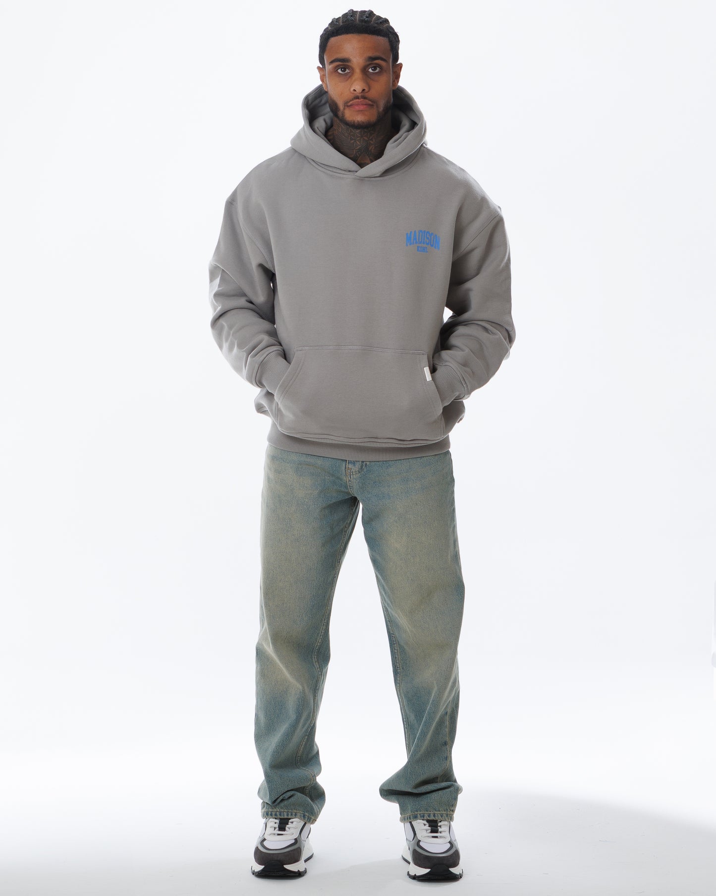 MK Archie Relaxed OTH Hoodie Slate/Marina