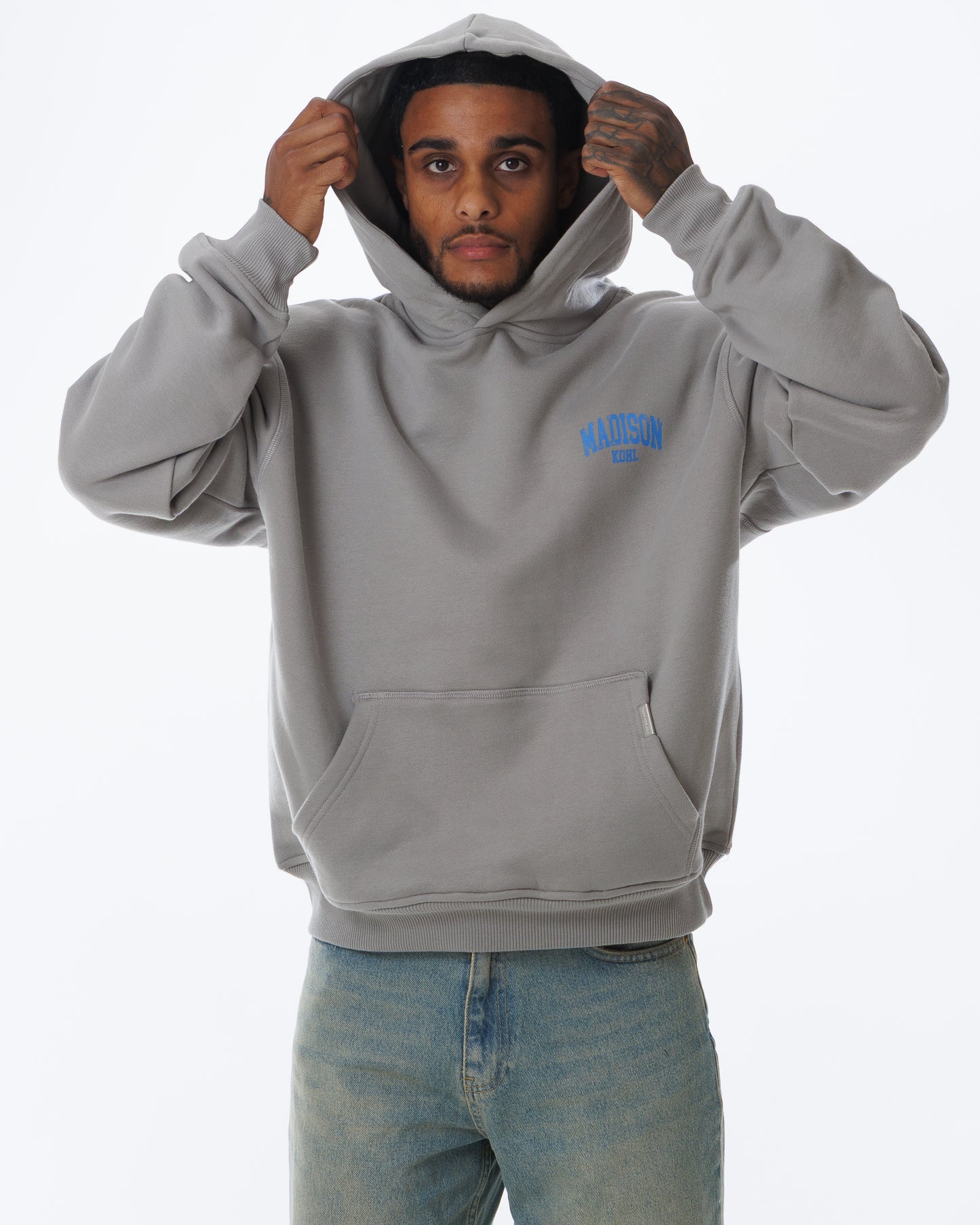 MK Archie Relaxed OTH Hoodie Slate/Marina