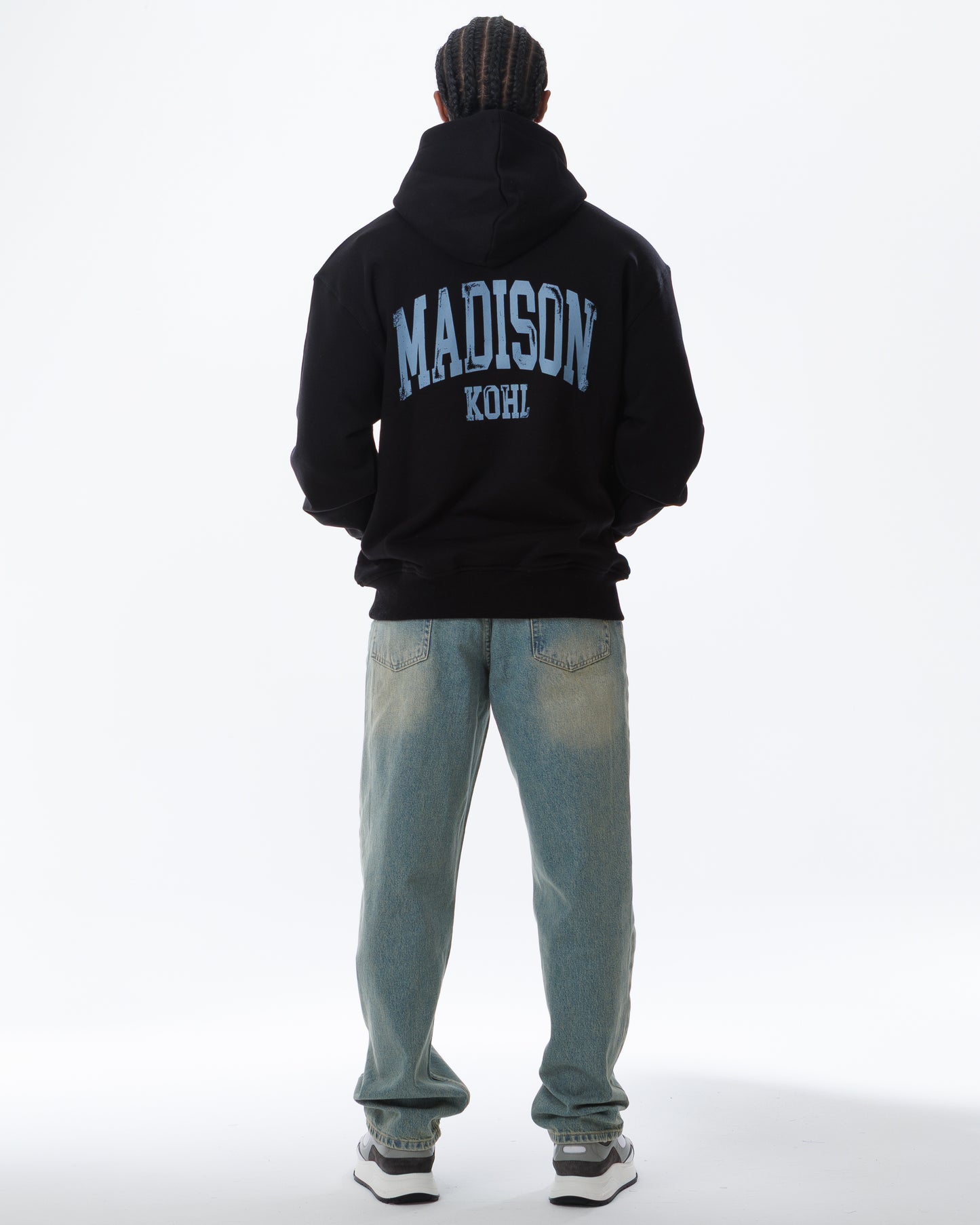 MK Archie Relaxed OTH Hoodie Black/D Sky