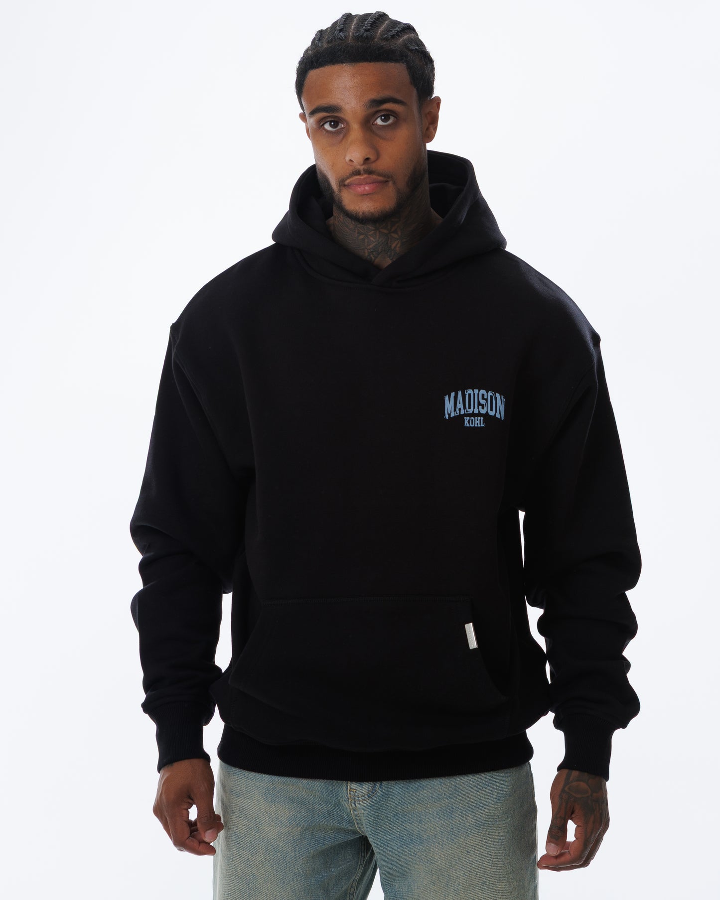 MK Archie Relaxed OTH Hoodie Black/D Sky