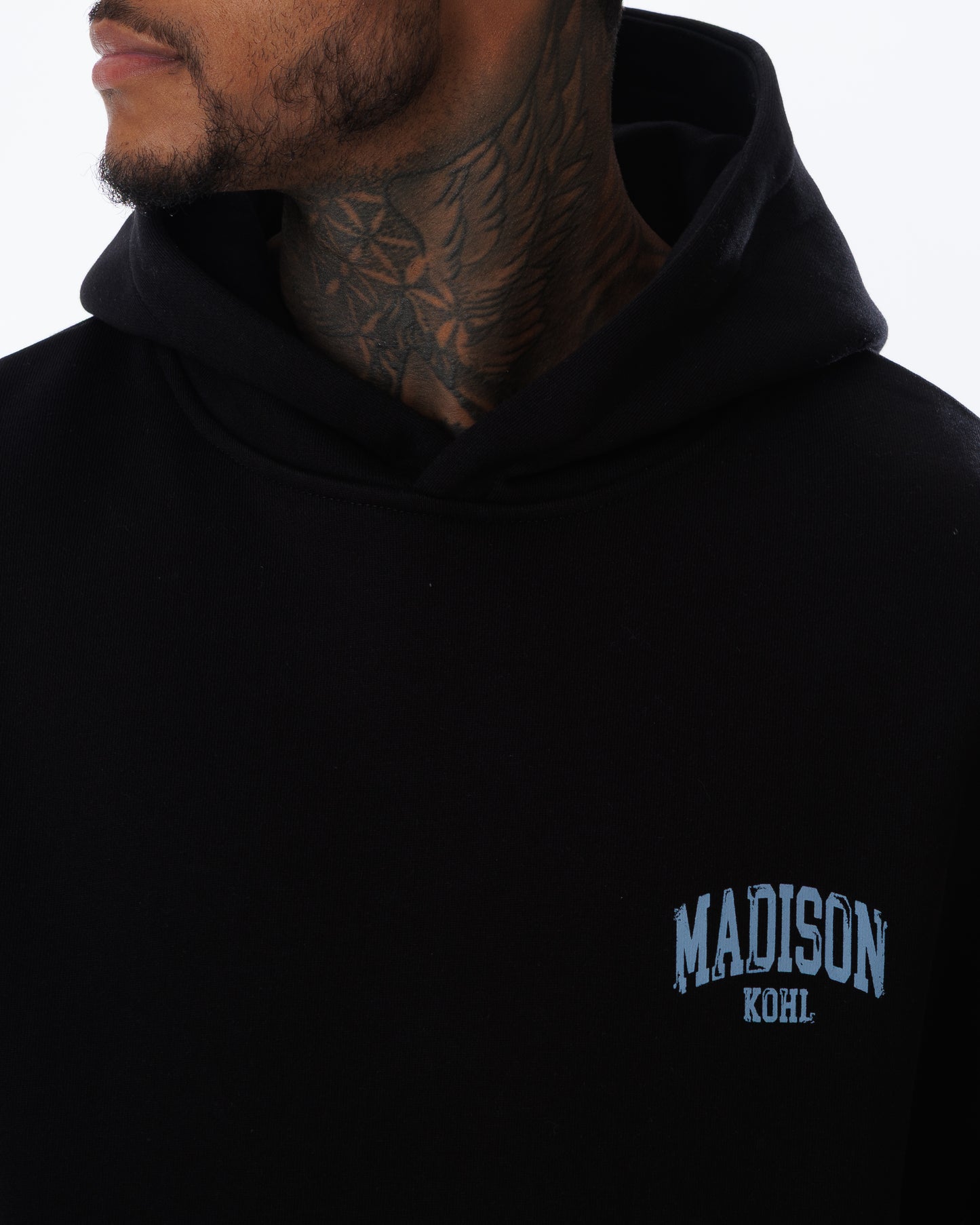 MK Archie Relaxed OTH Hoodie Black/D Sky