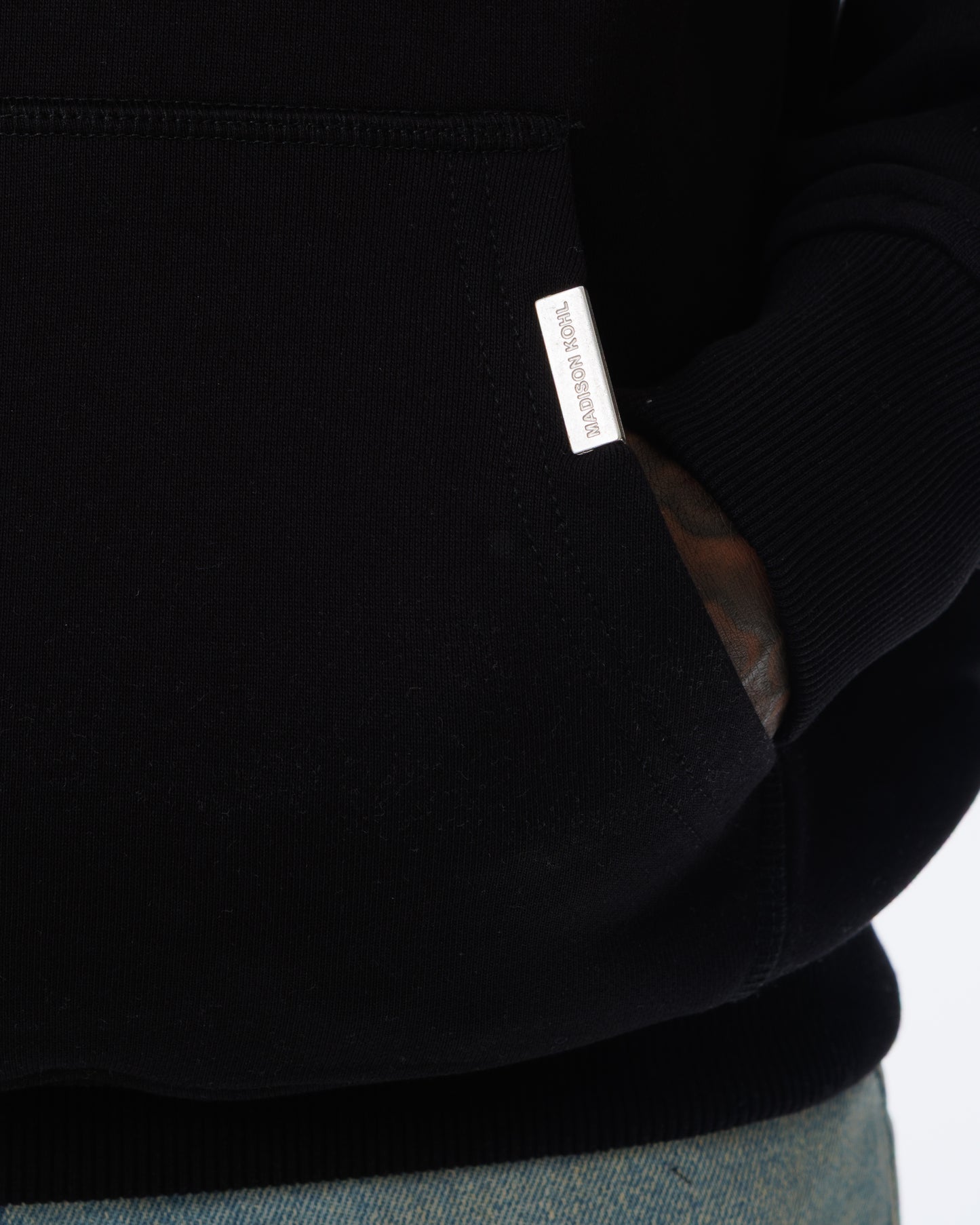MK Archie Relaxed OTH Hoodie Black/D Sky