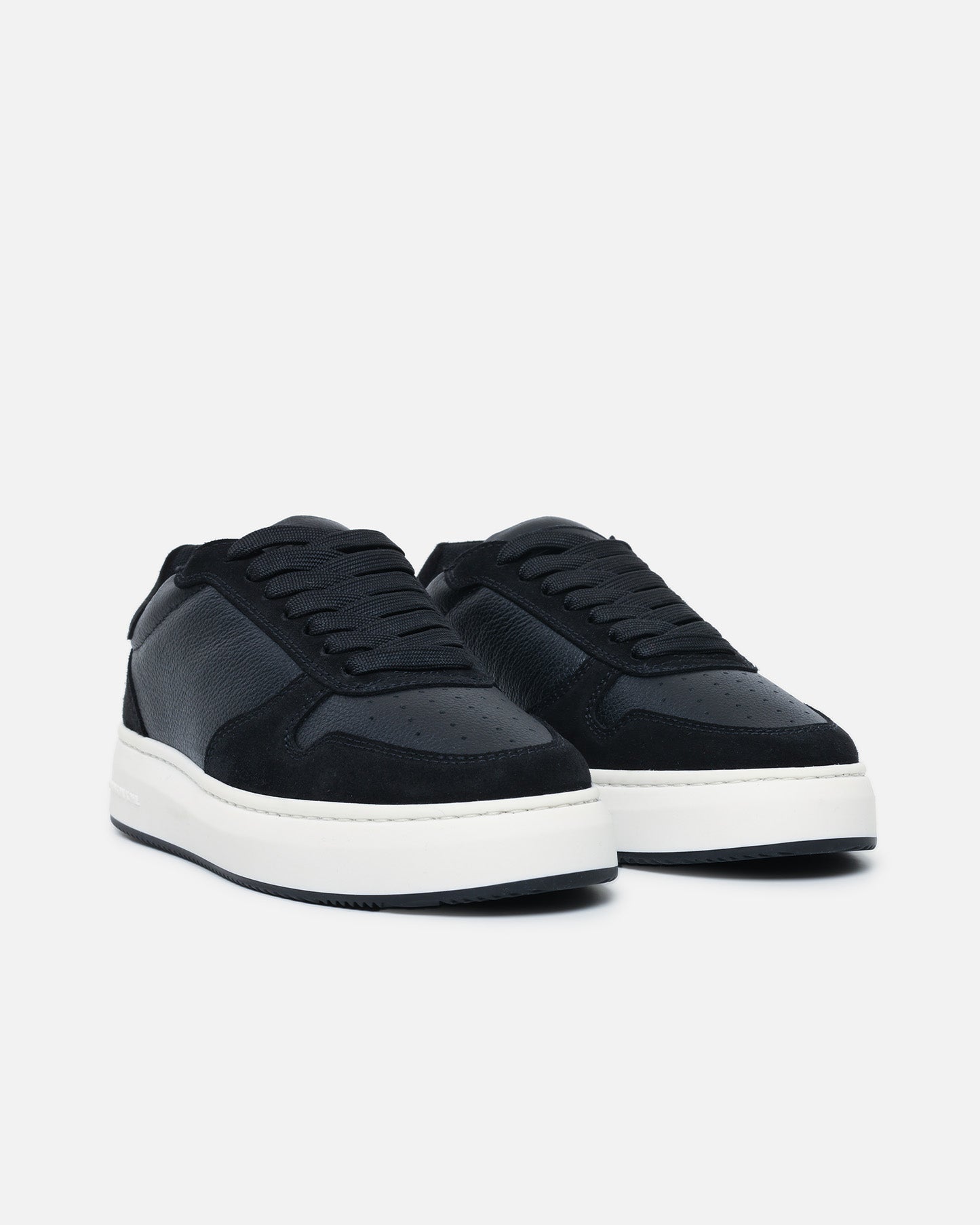 MK Pinto Black Leather Cup Sole
