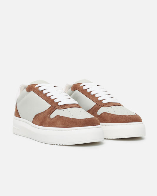 MK Pinto Beige/Tan Leather Cup Sole