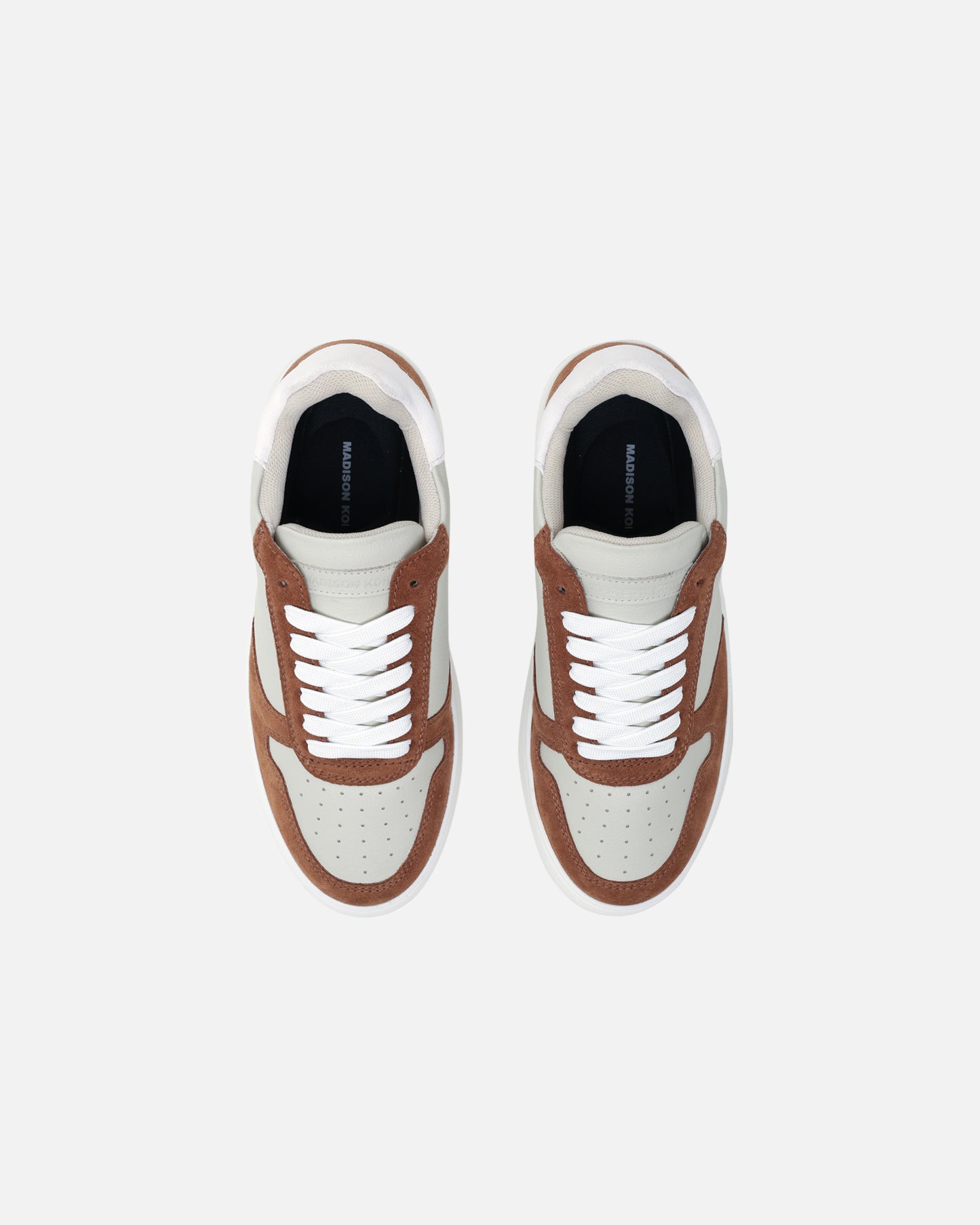 MK Pinto Beige/Tan Leather Cup Sole