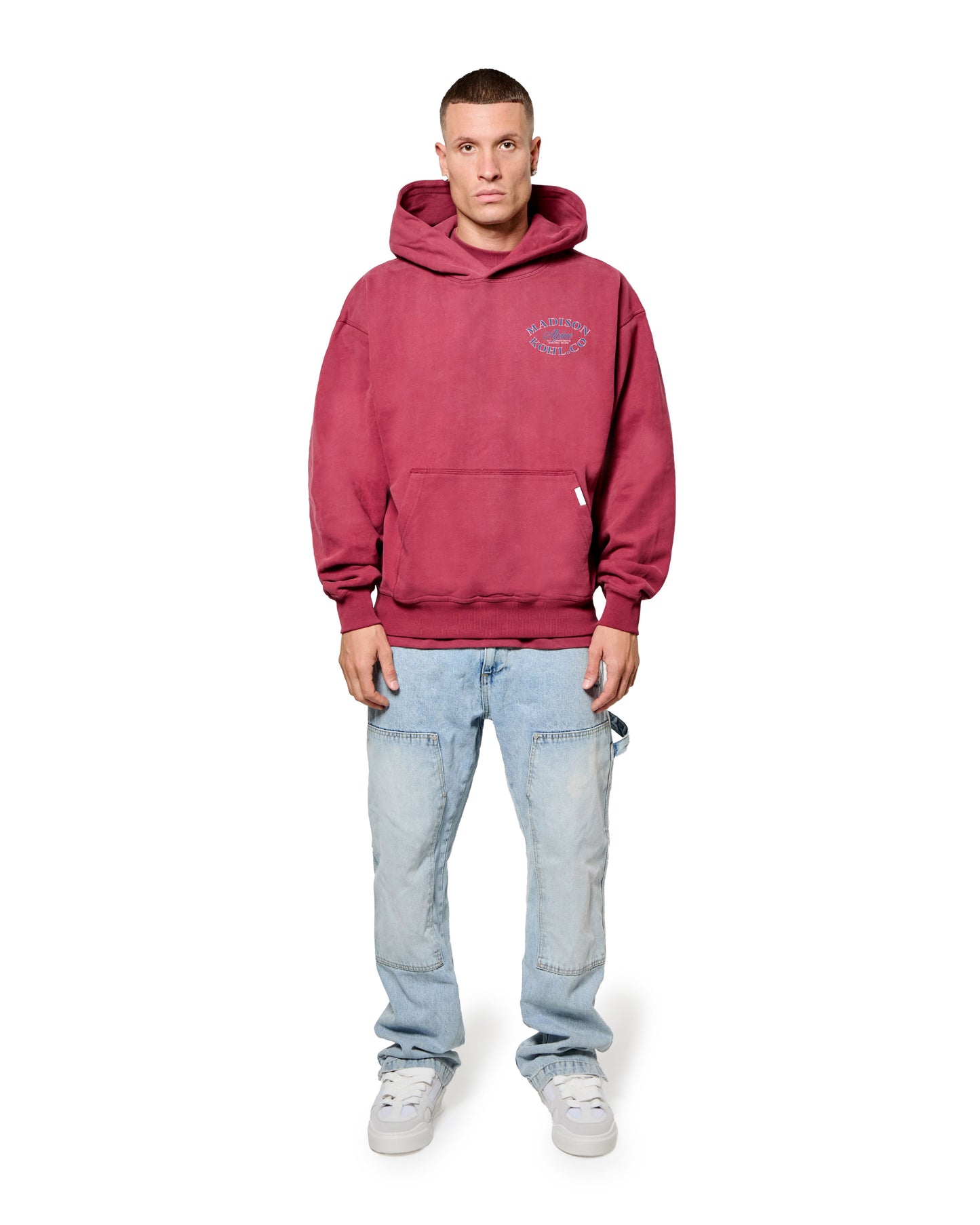 MK Alpine Relaxed OTH Hoodie Burgundy