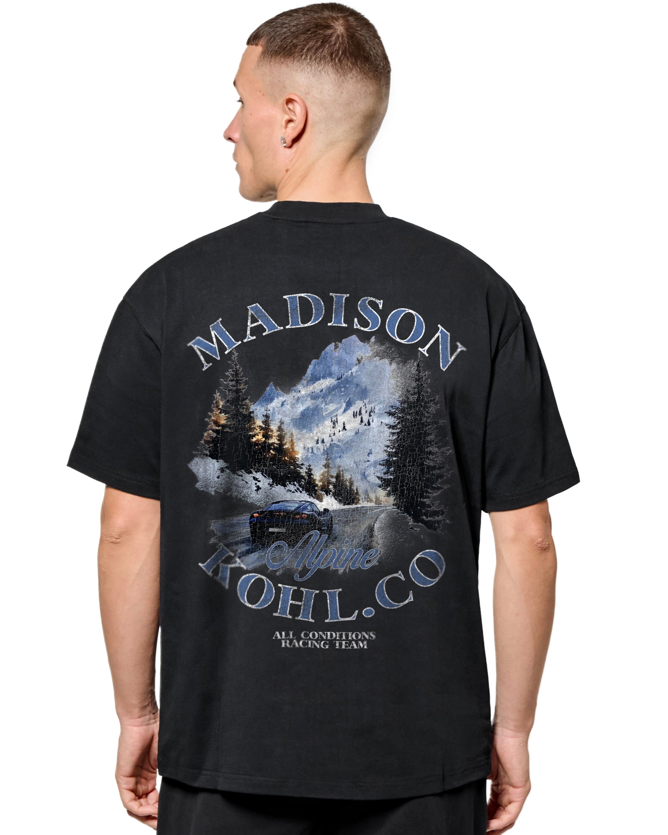 MK Alpine Relaxed T Shirt  Black