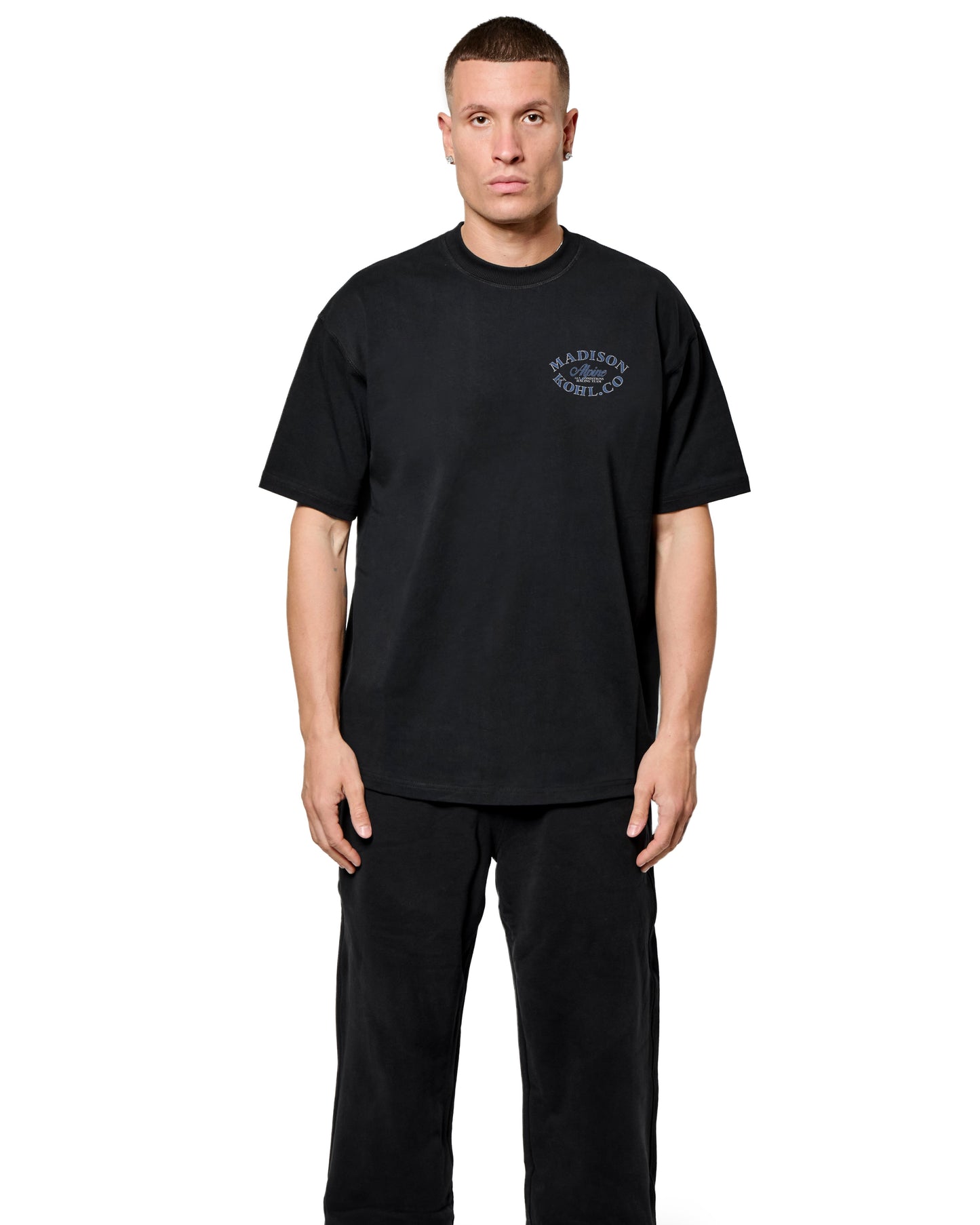 MK Alpine Relaxed T Shirt  Black