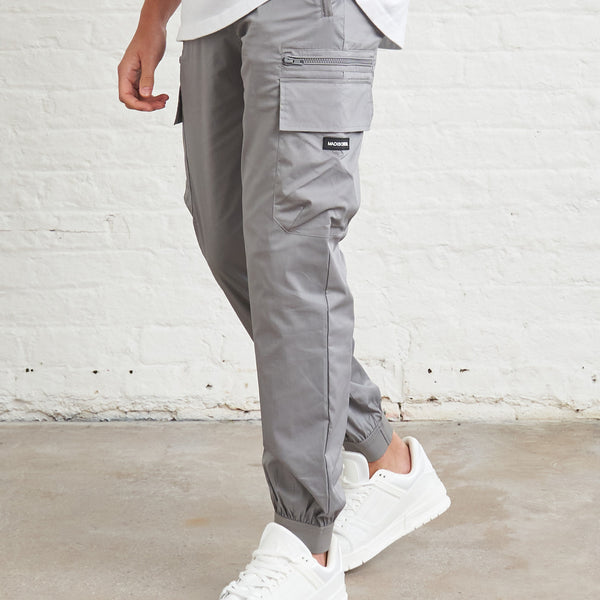 UTILITY CARGOS - STONE GREY – Madison Kohl