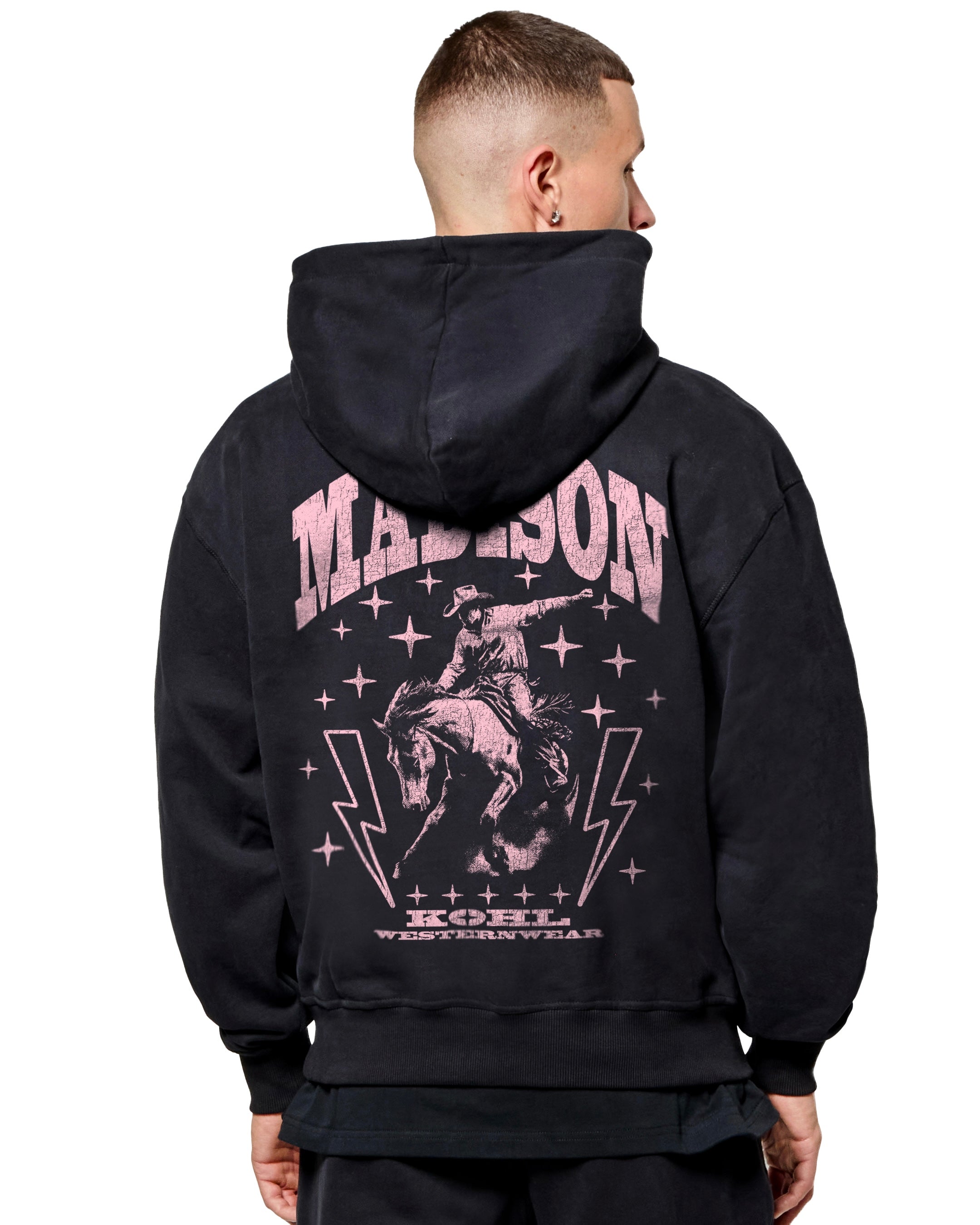 MK Western Relaxed OTH Hoodie Black