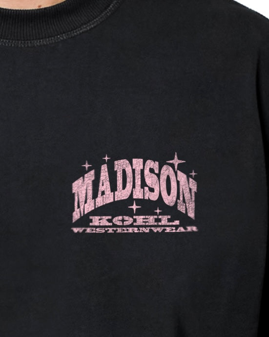 MK Western Relaxed T Shirt  Black